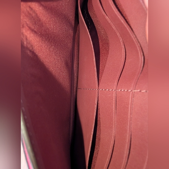 Coach 1941 Collection Fuschia Leather Crossbody with Silver Studs - Picture 10 of 10